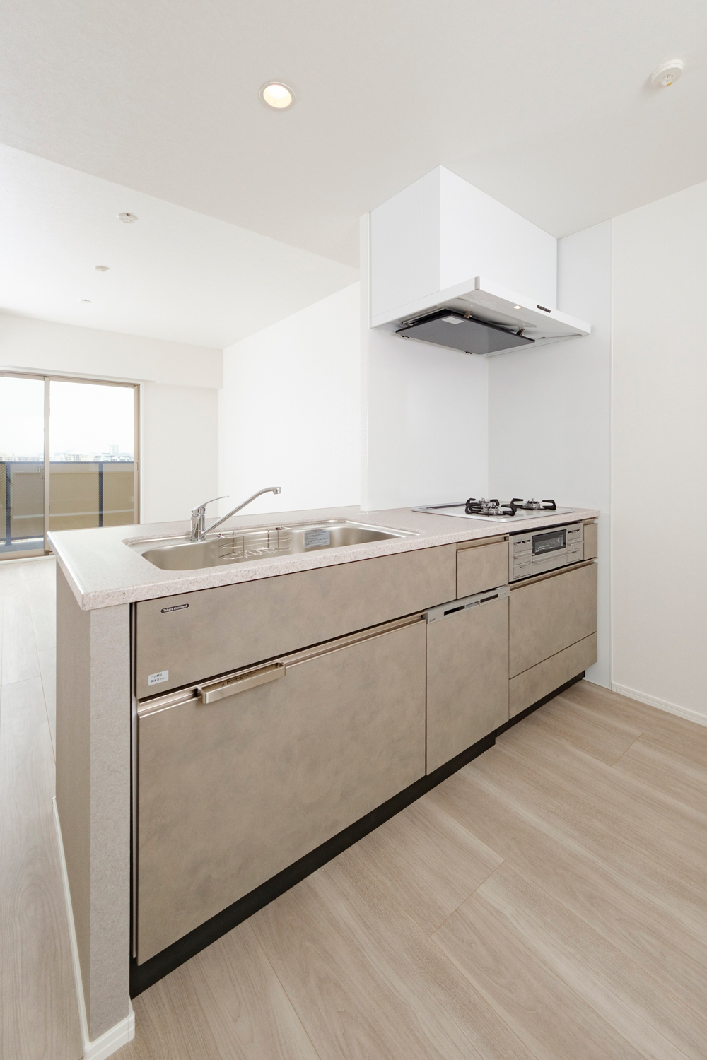 機能的で使いやすい、キッチンスペース。